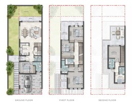 5 Beds 3377 Sq. Ft. Townhouse in DAMAC Lagoons Malta