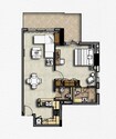 Damac Maison Majestine 1 Bed Layout