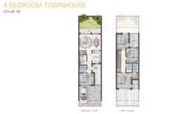 4 Beds 2279 Sq. Ft. Townhouse in Damac Lagoons Marbella