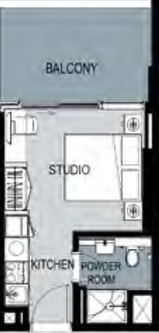328 Sq. Ft. Studio in Damac Merano