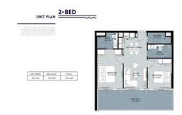 2 Beds 900 Sq. Ft. Apartment in Damac Reva Residences