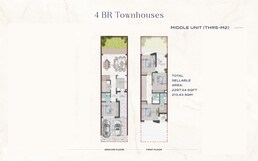 4 Beds 2297 Sq. Ft. Townhouse in Damac Riverside IVY