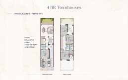 4 Beds 2420 Sq. Ft. Townhouse in Damac Riverside IVY