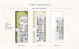 5 Beds 3407 Sq. Ft. Townhouse in Damac Riverside IVY