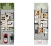 Damac Sahara Villas 3 Beds Layout