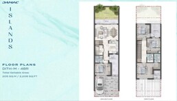 4 Beds 2208 Sq. Ft. Townhouse in Damac Seychelles