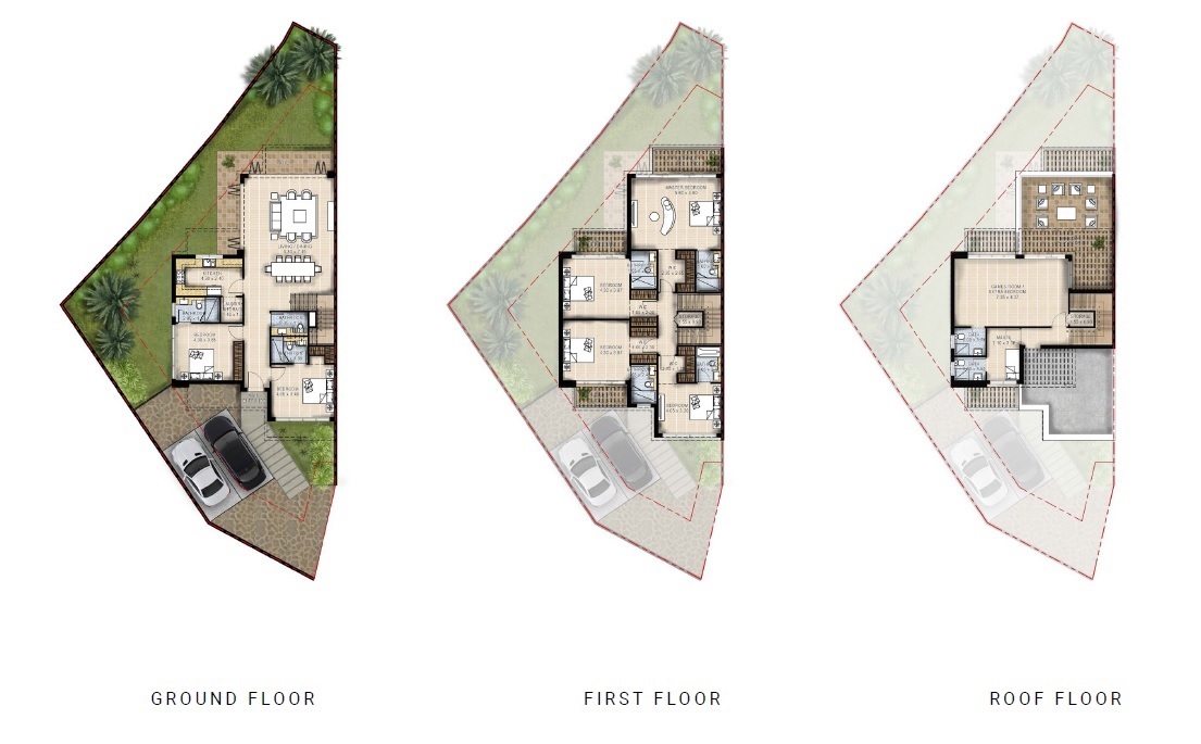 Damac The Legends 6 Layout