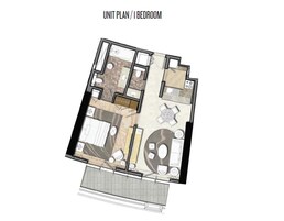 1 Bed 920 Sq. Ft. Apartment in Damac Towers By Paramount Hotels and Resorts