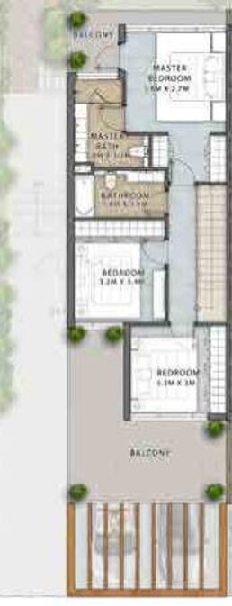 4 Beds 3505 Sq. Ft. Apartment in Damac Trump Estates Park Residence