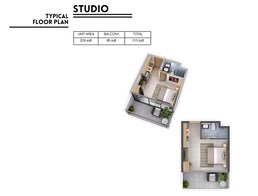315 Sq. Ft. Studio in Damac Vera Residences