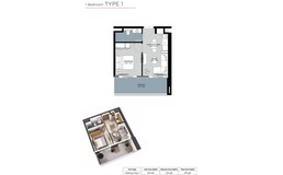 1 Bed 479 Sq. Ft. Apartment in Damac Z Possible