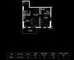 Dania by Deyaar 1 Bed Layout