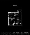 Dania by Deyaar 2 Beds Layout
