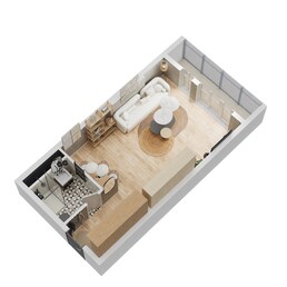 438 Sq. Ft. Studio in Dania by Deyaar