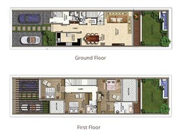 3 Beds 2665 Sq. Ft. Townhouse in Danube Dreamz