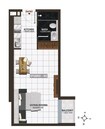 Danube Elz Residence Studio Layout