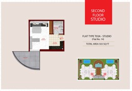 503 Sq. Ft. Studio in Danube Glamz