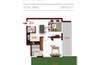 Danube Glitz 1 Bed Layout