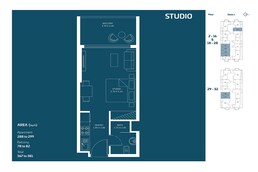 367 Sq. Ft. Studio in Danube Oasiz