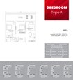 Danube Petalz Apartments 2 Beds Layout