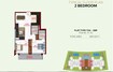 Danube Starz 2 Beds Layout