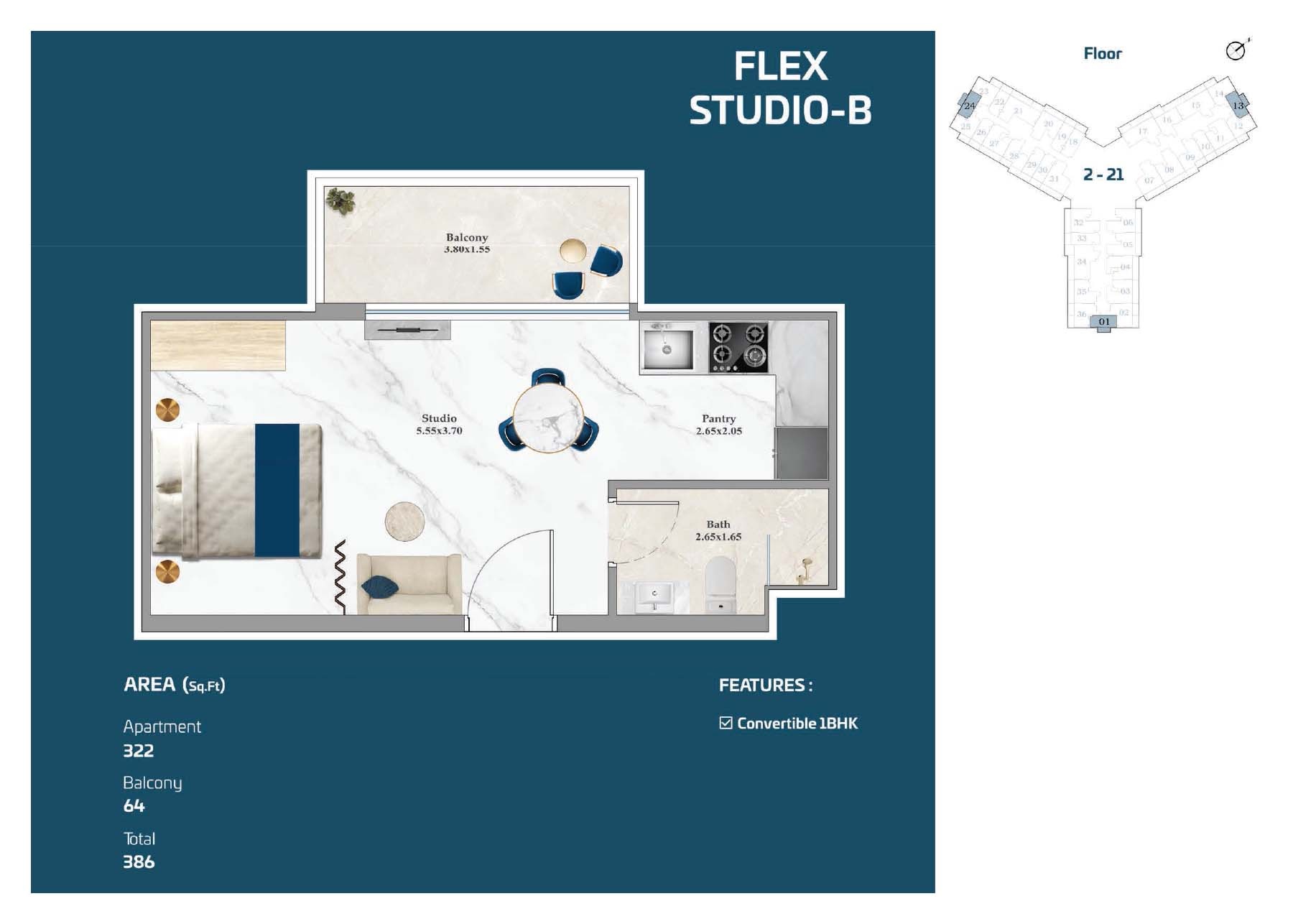 Danube Timez Studio Layout