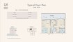 Deviate Enaya Residences 1 Bed Layout