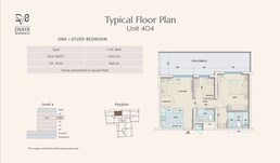 1 Bed 1005 Sq. Ft. Apartment in Deviate Enaya Residences