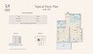 Deviate Enaya Residences 1 Bed Layout