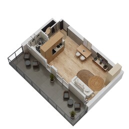 749 Sq. Ft. Studio in Deyaar Afnan