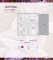 Deyaar Amalia Residences 1 Bed Layout