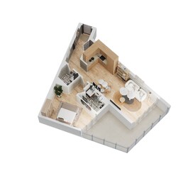 1 Bed 885 Sq. Ft. Apartment in Deyaar Eleve