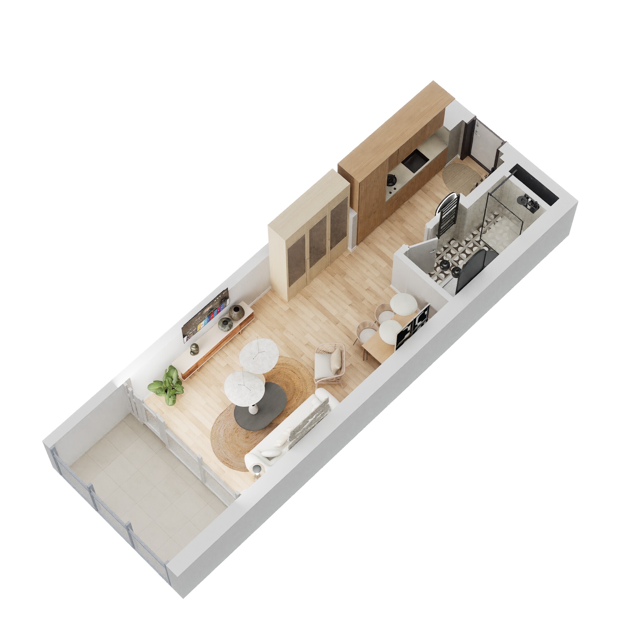 409 Sq. Ft. Studio in Deyaar Eleve