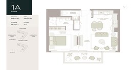 1 Bed 687 Sq. Ft. Apartment in Deyaar Ember Park Five