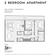 Deyaar Mar Casa 2 Beds Layout