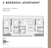 Deyaar Mar Casa 3 Beds Layout