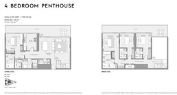 4 Beds 2975 Sq. Ft. Penthouse in Deyaar Mar Casa