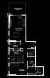 Deyaar Midtown 2 Beds Layout