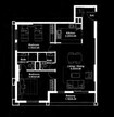 Deyaar Midtown 2 Beds Layout
