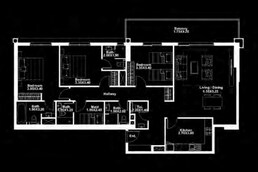 3 Beds 1677 Sq. Ft. Apartment in Deyaar Midtown