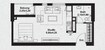 Deyaar Midtown Noor Studio Layout