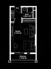 Deyaar Midtown Studio Layout