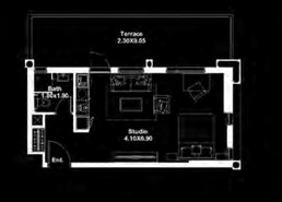 679 Sq. Ft. Studio in Deyaar Midtown