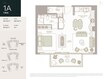 Deyaar Park Five 1 Bed Layout