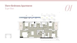 3 Beds 1741 Sq. Ft. Apartment in Deyaar Rosalia Residences