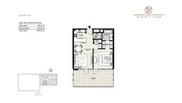 1 Bed 1024 Sq. Ft. Apartment in District One Residences