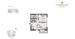 1 Bed 761 Sq. Ft. Apartment in District One Residences