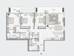 DP La Vie 3 Beds Layout
