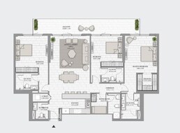 3 Beds 2068 Sq. Ft. Apartment in DP La Vie
