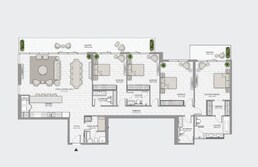 4 Beds 3050 Sq. Ft. Apartment in DP La Vie